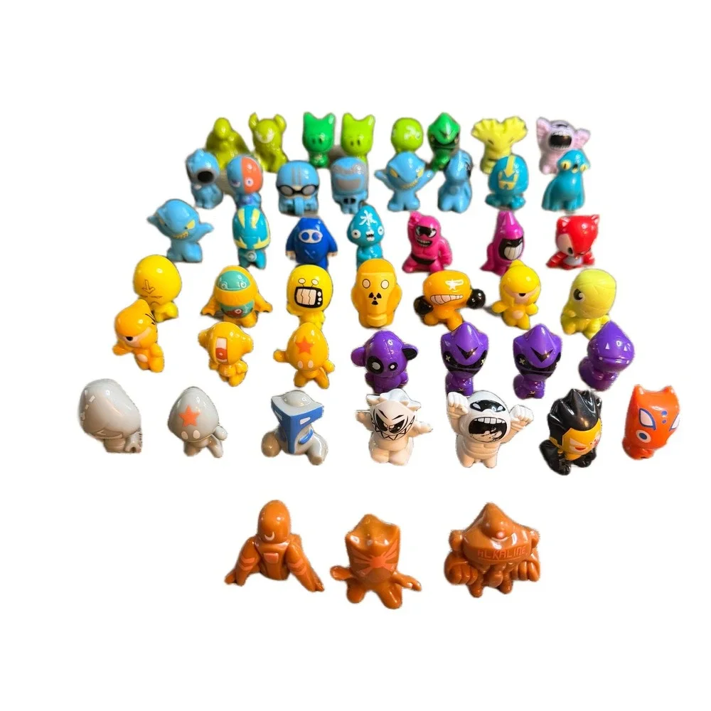 Gogos Crazy Bones Modern Series Lot 41 Figures Multicolored Collectible Toys
